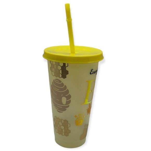NWT Wool + Pepper Co. Bee Alright Color Changing Cold Cup - Picture 4 of 9